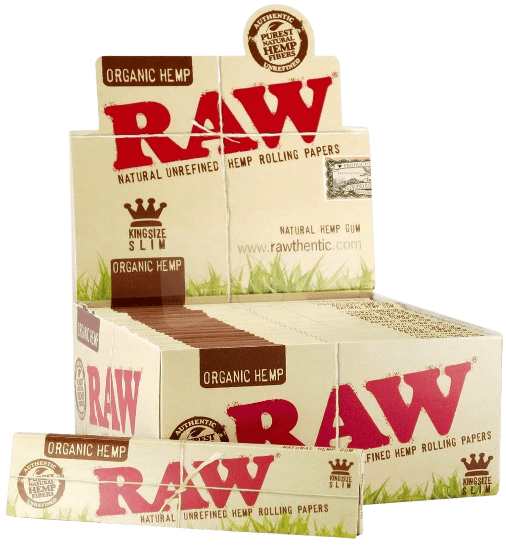 Feuilles à rouler - RAW Organic (Non Blanchi Slim)