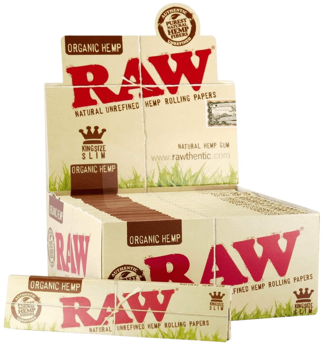 Feuilles à rouler - RAW Organic (Non Blanchi Slim)