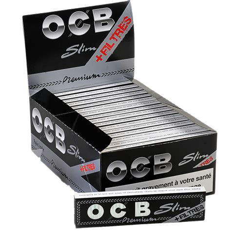 Feuilles à rouler PREMIUM - OCB (Slim+Filtres)