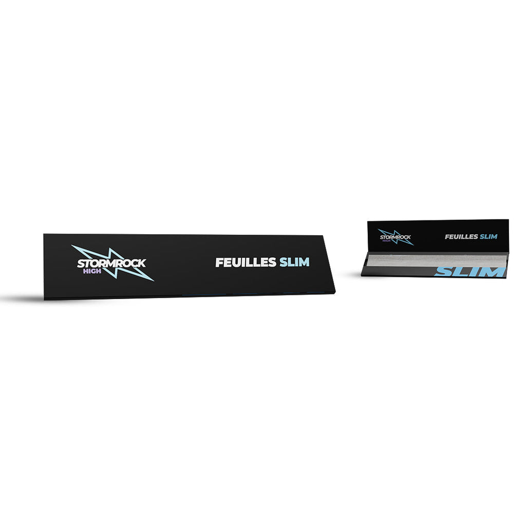 Feuilles à rouler - STORMROCK HIGH (Non Blanchi Slim)