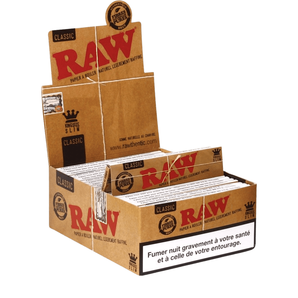 Feuilles à rouler - RAW (Non Blanchi Slim)